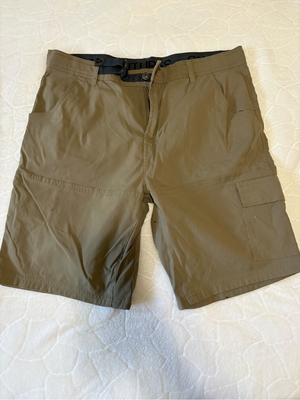 Gerry Weber Olive Green Men's Cargo Shorts